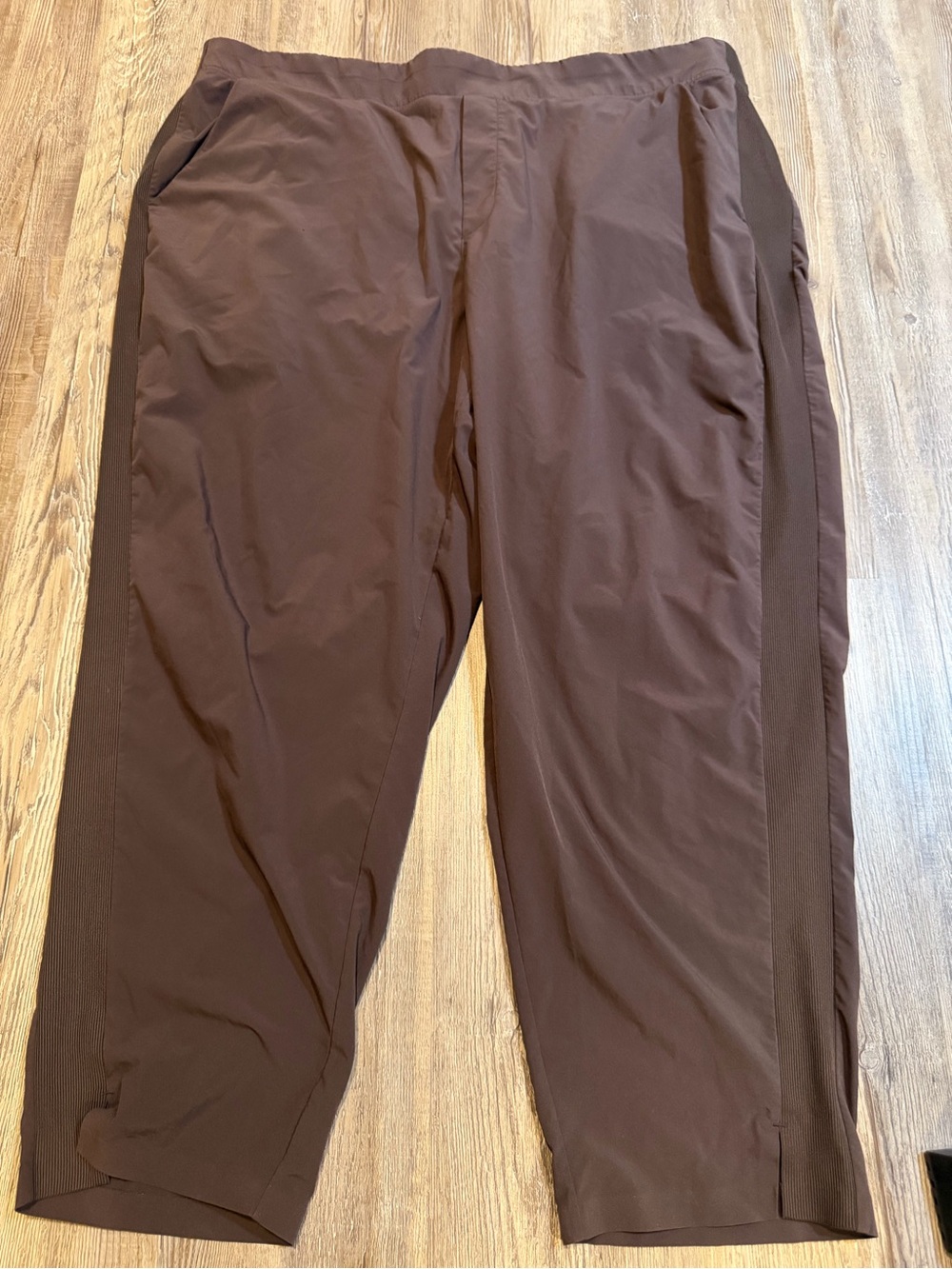 Athleta women’s pull on pants grey size 22 polyester spandex blend